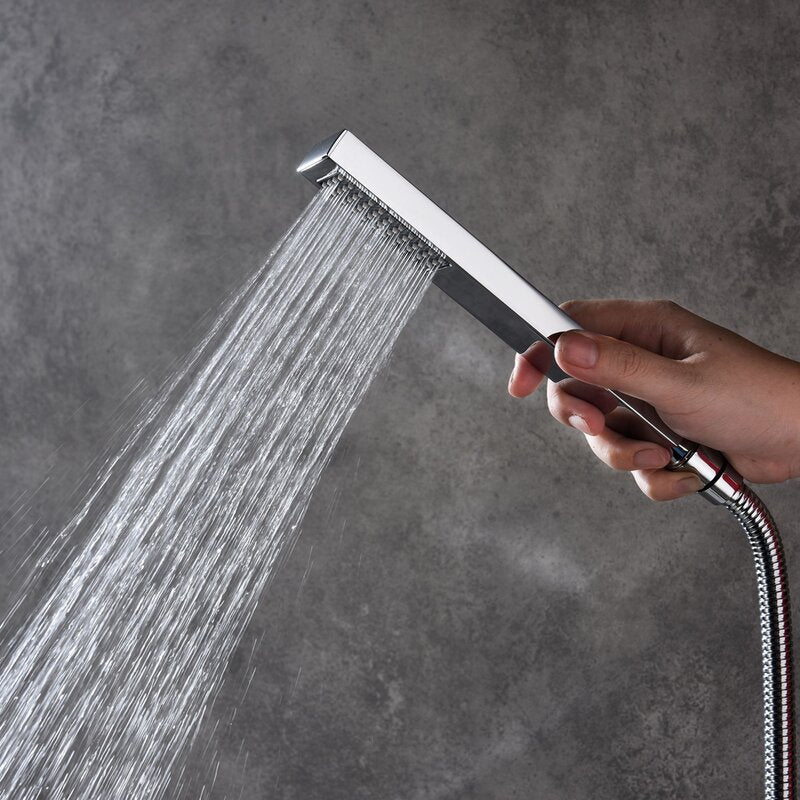 Full Thermostatic Rainfall Shower Sets 6 Body Jets